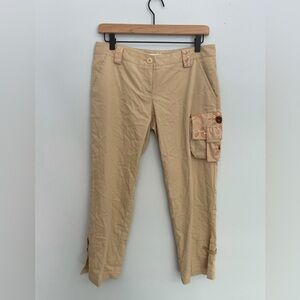 Alexander McQueen Contrast Embroidered Trousers